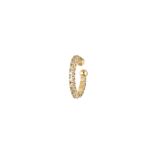 Ceremony Diamonds Gold Ear Cuff