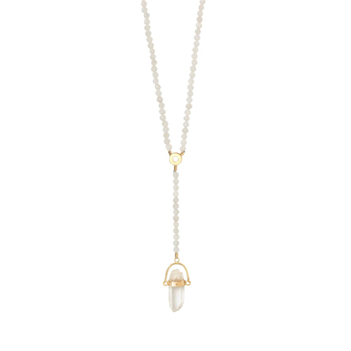 Full Moon Gold Necklace