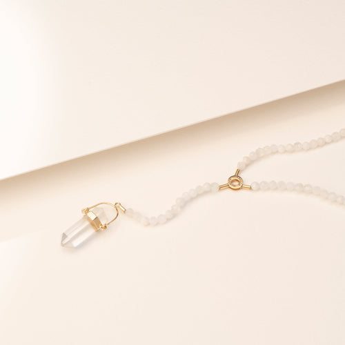 Full Moon Gold Necklace
