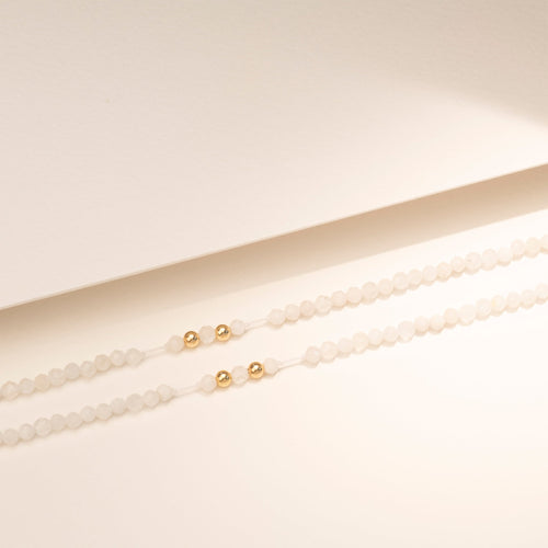 Full Moon Gold Necklace