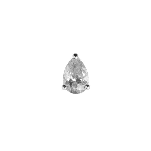 Pear Type Diamonds Earring