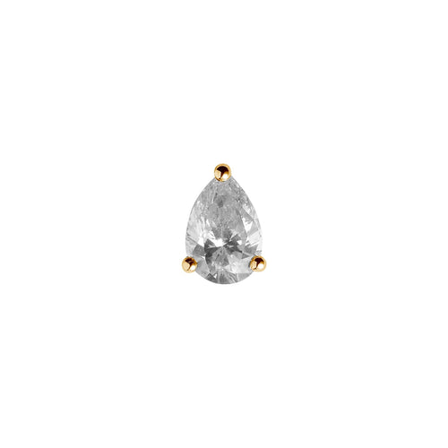 Pear Type Diamonds Earring