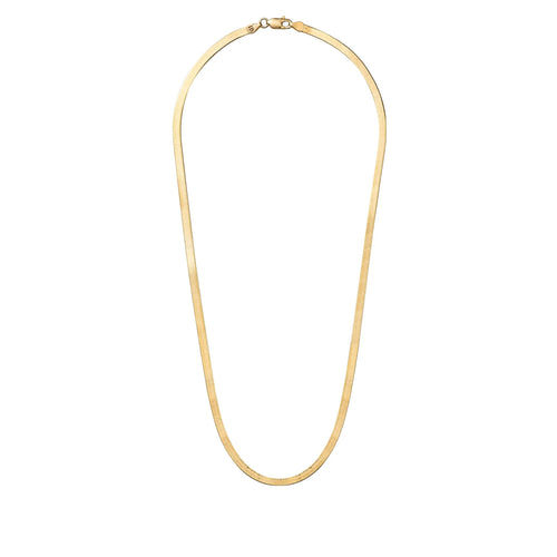 Golden snake necklace Basic Elements