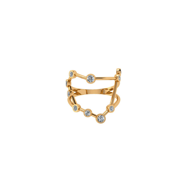 Capricorn Constellation Ring