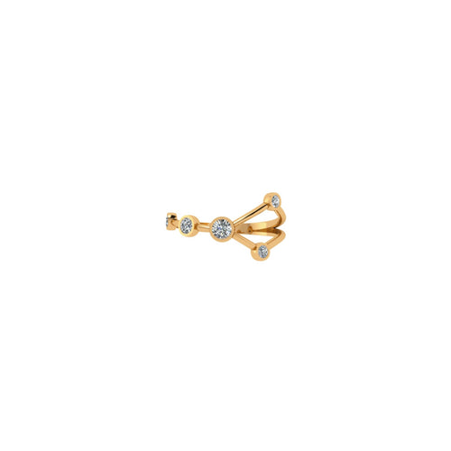 Cancer constellation Ring