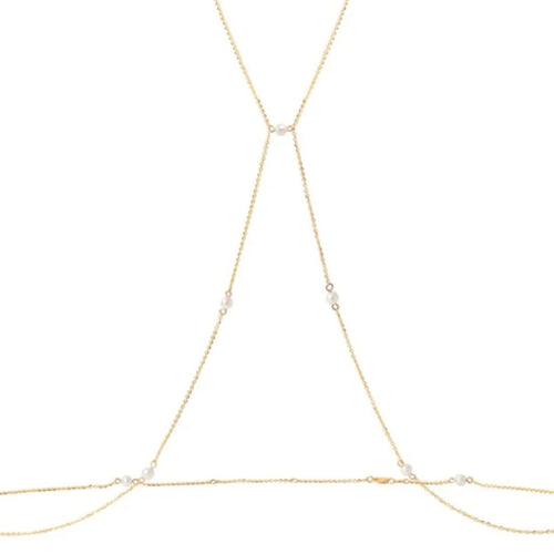 Australian Pearl Gold Body Chain